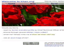 Tablet Screenshot of khan.org